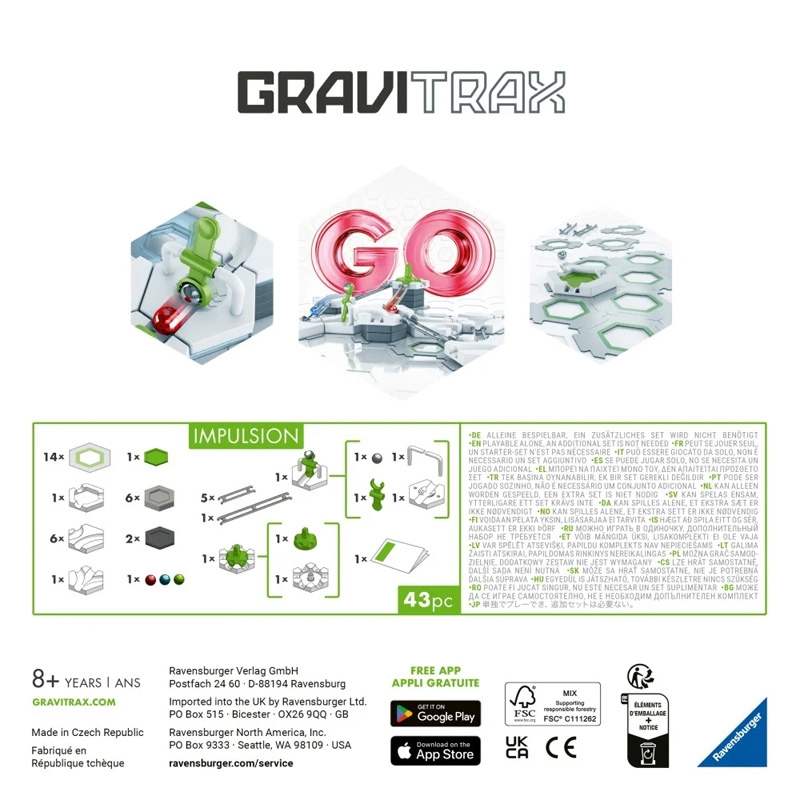 Tor Kulkowy GraviTrax Go Impulsion