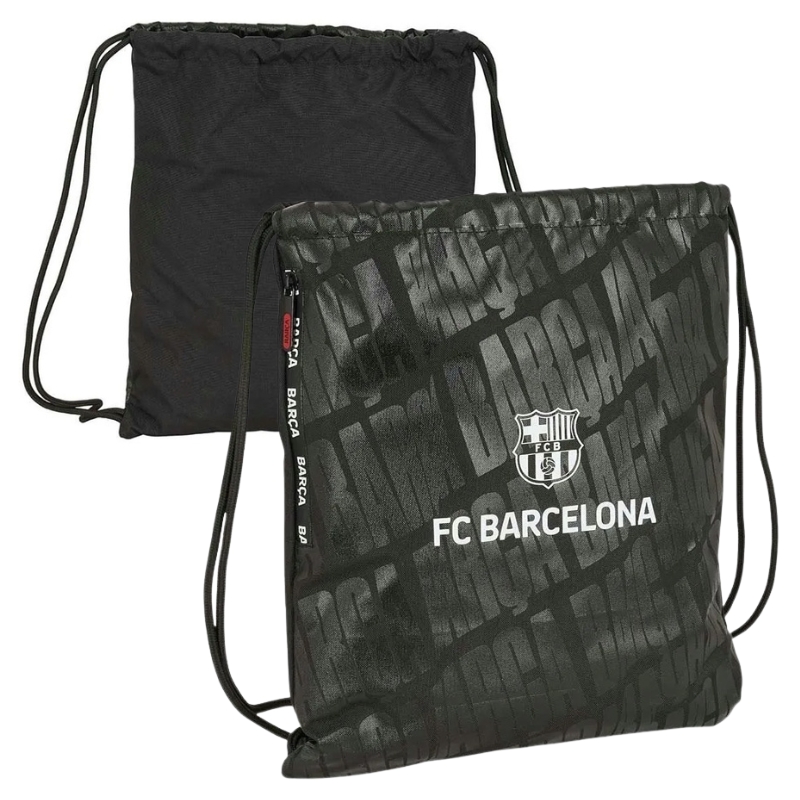 Safta Worek Sportowy Gimnastyczny Na WF FC Barcelona FCB Czarny