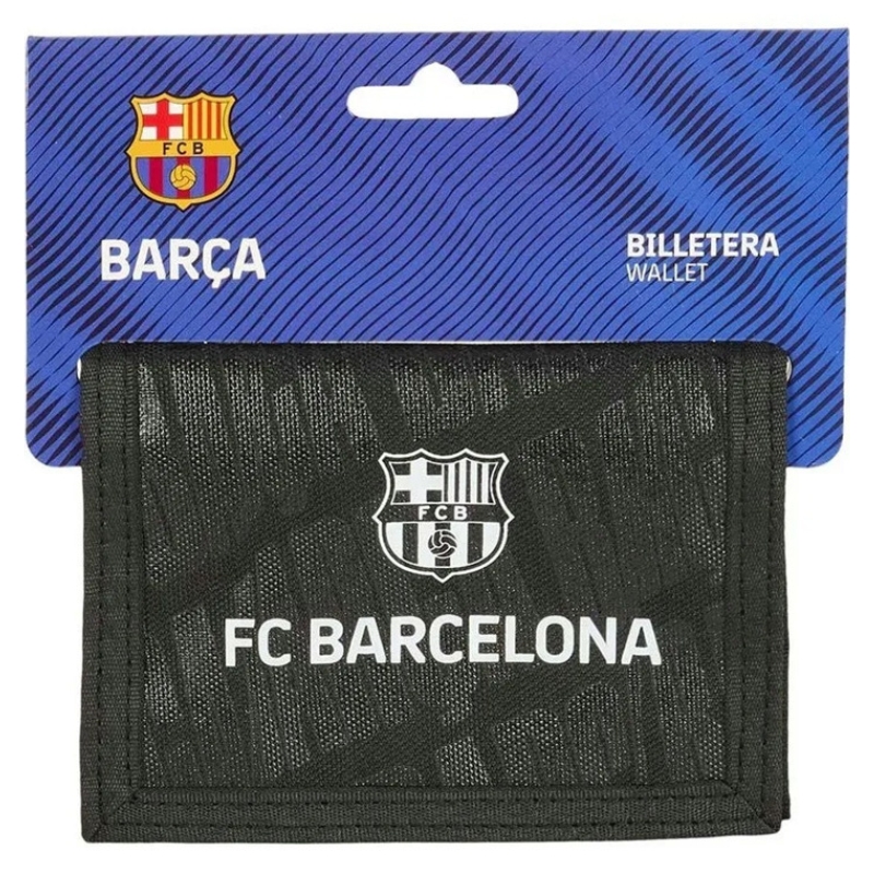 Safta Portofel Na Rzep Dla Dzieci FC Barcelona FCB Czarny
