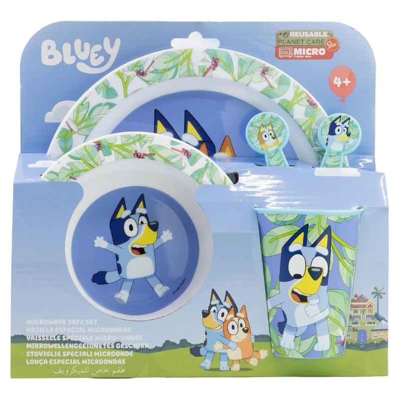 Set veselă pentru copii Stor Bluey - set de masă