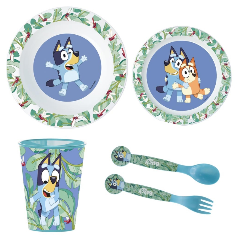 Set veselă pentru copii Stor Bluey - set de masă