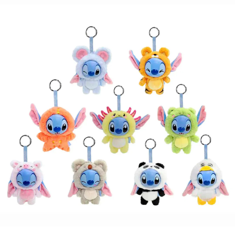 Disney YuYus Stitch Extraterestru Figurină Surpriză Breloc Jucărie de Plus