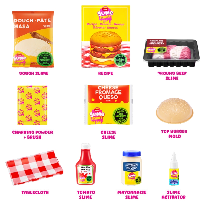 Set Creativ Slime Mart Burger