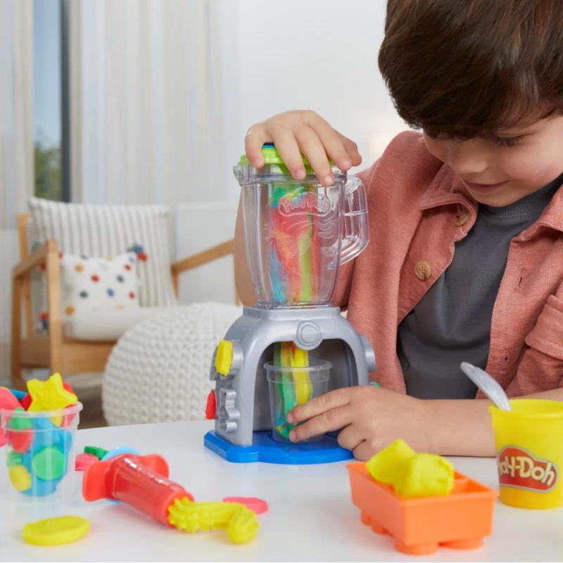 Play-Doh Plastilină Blender pentru Smoothie Set de Plastilină Accesorii Bucătărie Bucătar