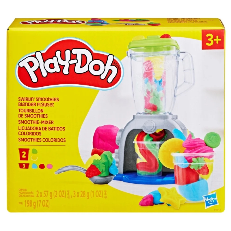 Play-Doh Plastilină Blender pentru Smoothie Set de Plastilină Accesorii Bucătărie Bucătar