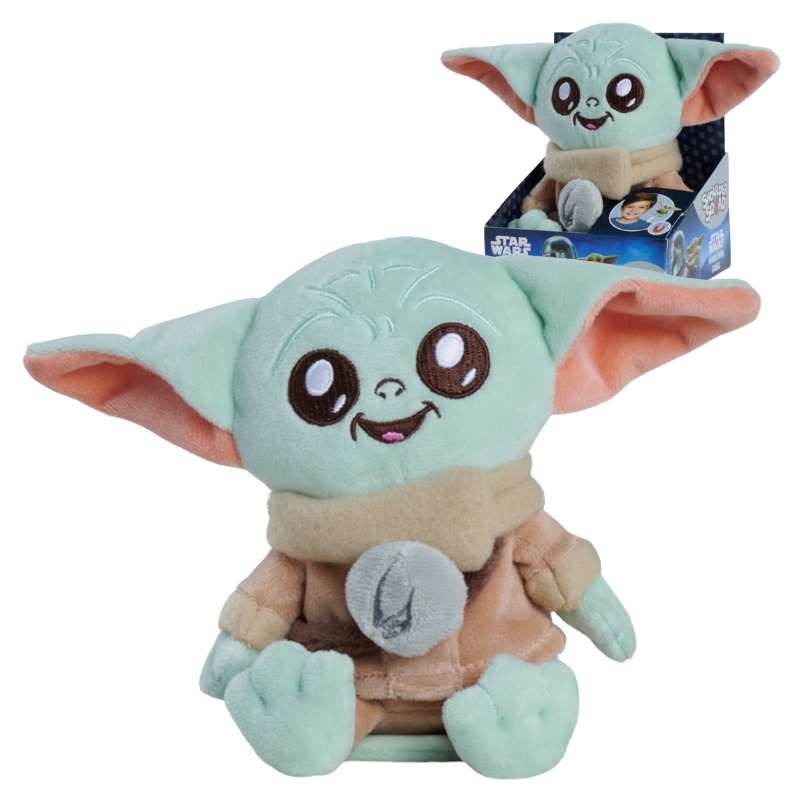 Disney Star Wars Plusză Grogu Pe Umăr Baby Yoda Jucărie