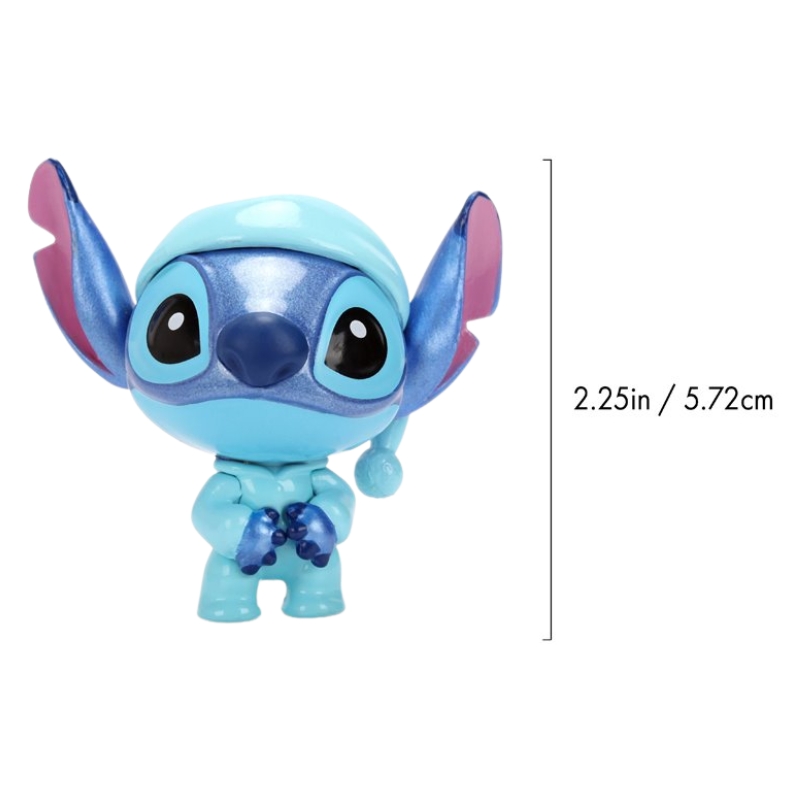 Stitch Figurină Metalică de Colecție Lilo Și Stitch Extraterestru în Pijamale Disney Jada