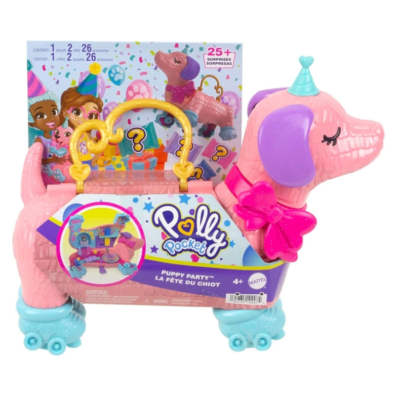 Polly Pocket Set Petrecerea Cățelușului