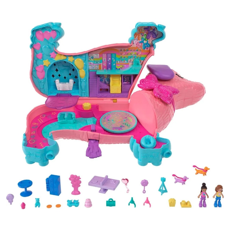 Polly Pocket Set Petrecerea Cățelușului