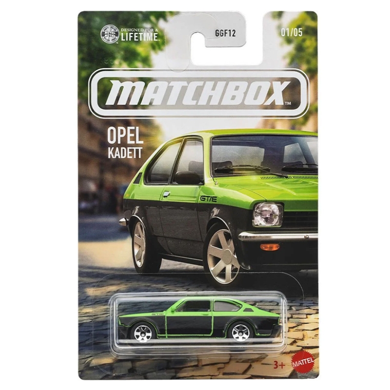 Matchbox Opel Kadett 1975 – model clasic în scară 1:64