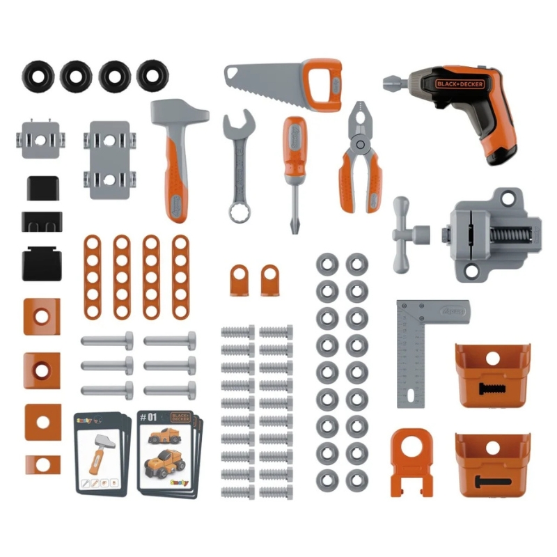 Smoby Black & Decker Atelier Jucărie Bricolo Center Accesorii Unelte
