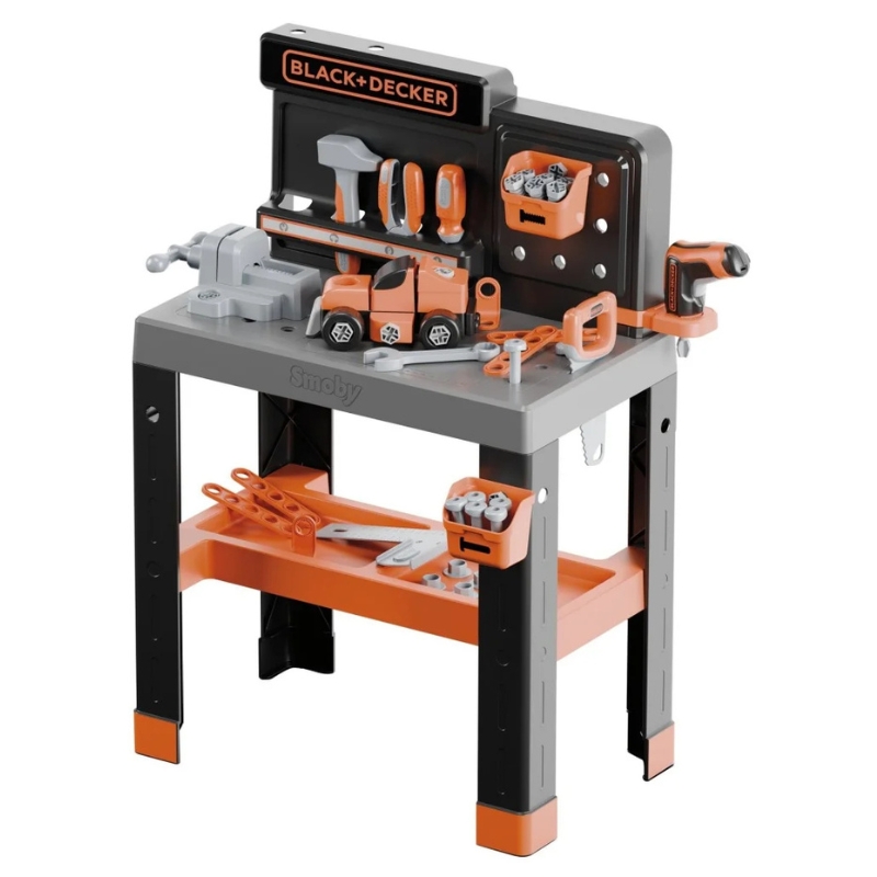 Smoby Black & Decker Atelier Jucărie Bricolo Center Accesorii Unelte