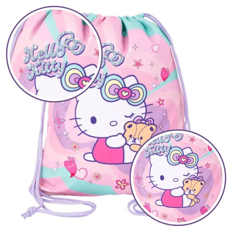 Coolpack Hello Kitty Beta Sac pentru Încălțăminte Sport, Gimnastică, Roz