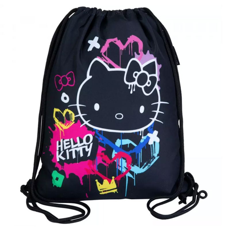 Coolpack Hello Kitty Beta Sac Pentru Pantofi Sportiv de Gimnastică Negru