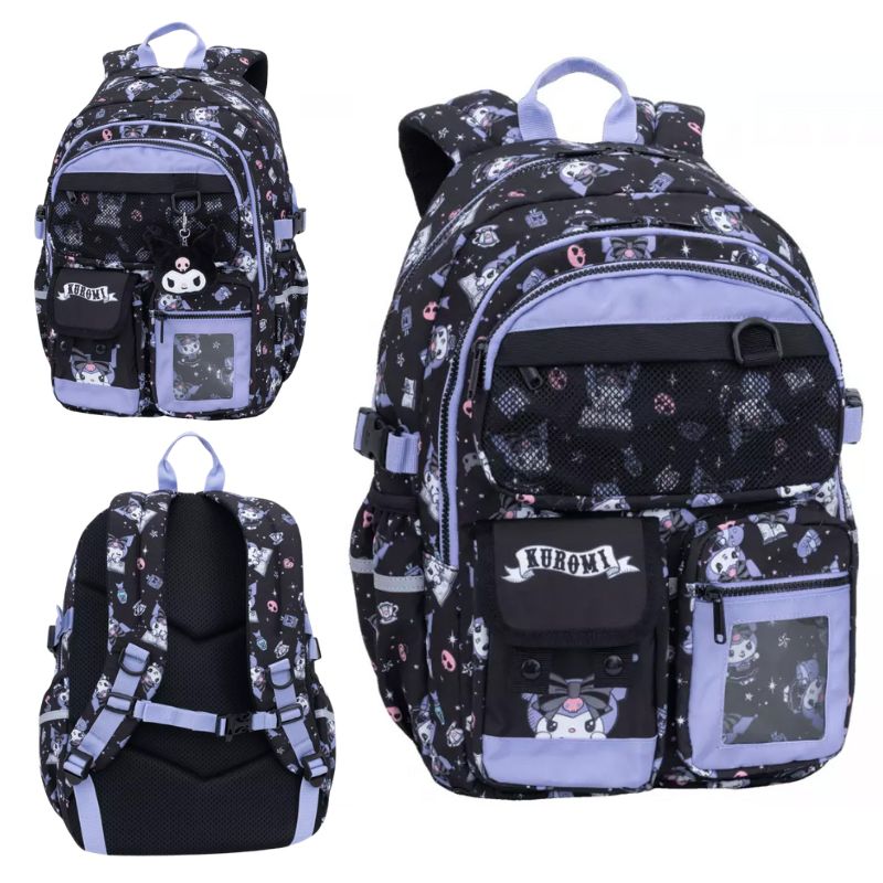 Coolpack Sully Rucsac pentru Grădiniță Școlară 2-compartimentă Copii Kuromi Negru
