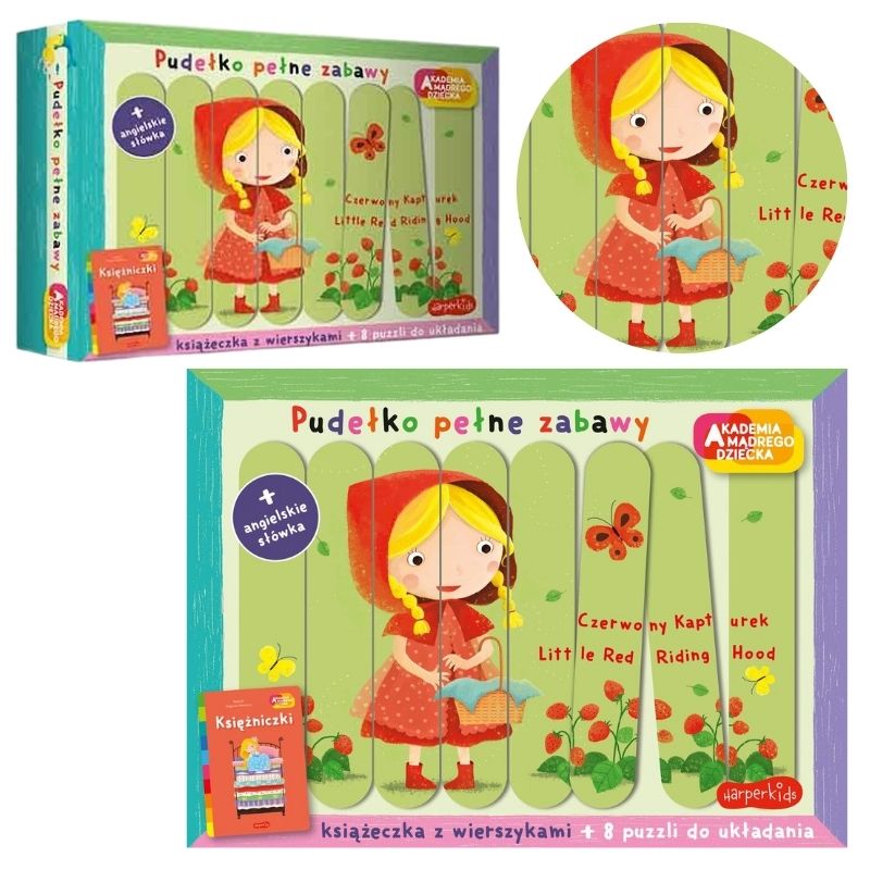 Prințesele Cărțulia Cu Adăugiri Puzzle Rime Pentru Copii Academia Educațională a Copilului Înțelept Cutie Plină de Distracție Zbigniew Dmitroca