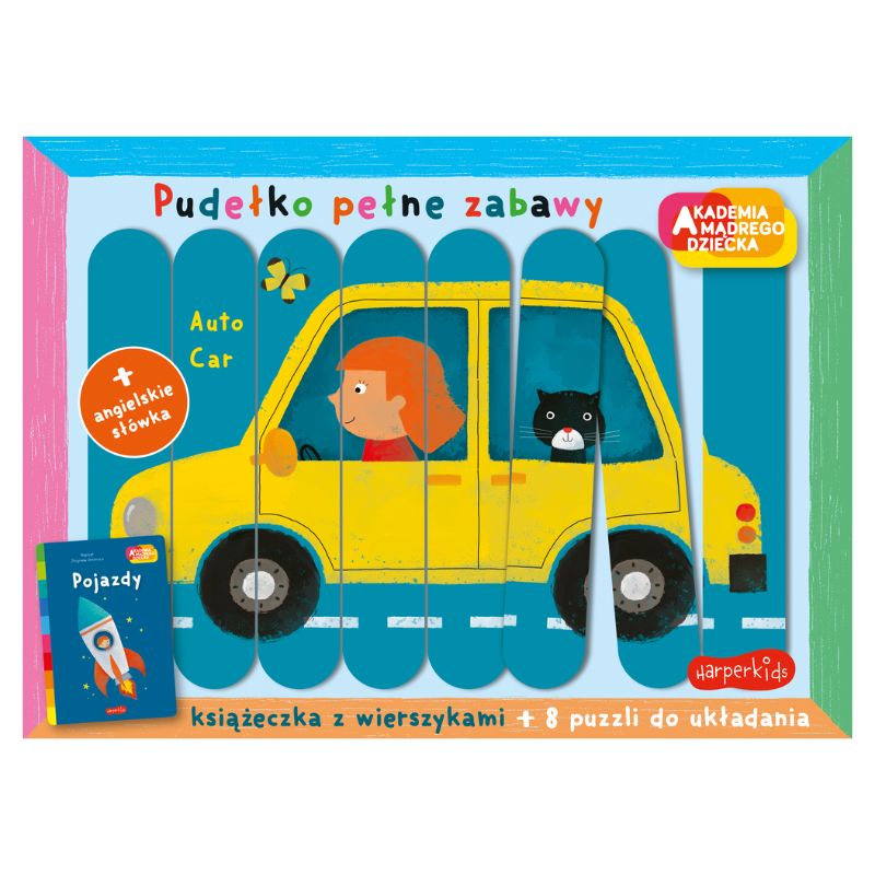 Vehicule Carte Cu Adăugiri Puzzle Poezii Pentru Copii Academia Inteligentului Copil Pachet Plin De Distracție Zbigniew Dmitroca