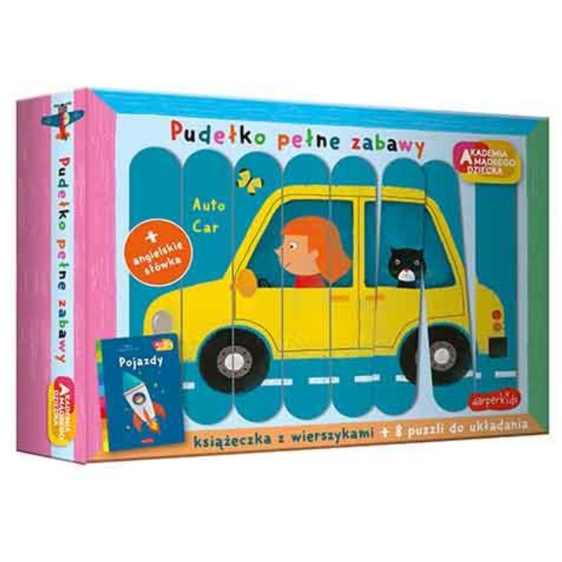 Vehicule Carte Cu Adăugiri Puzzle Poezii Pentru Copii Academia Inteligentului Copil Pachet Plin De Distracție Zbigniew Dmitroca