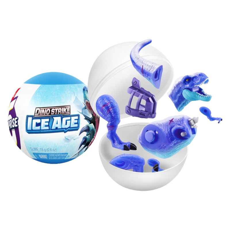 Zuru 5 Surprise Kula Dino Strike Ice Age Niespodzianka Figurki Kapsuła Z Figurkami Niespodziankami Dinozaury