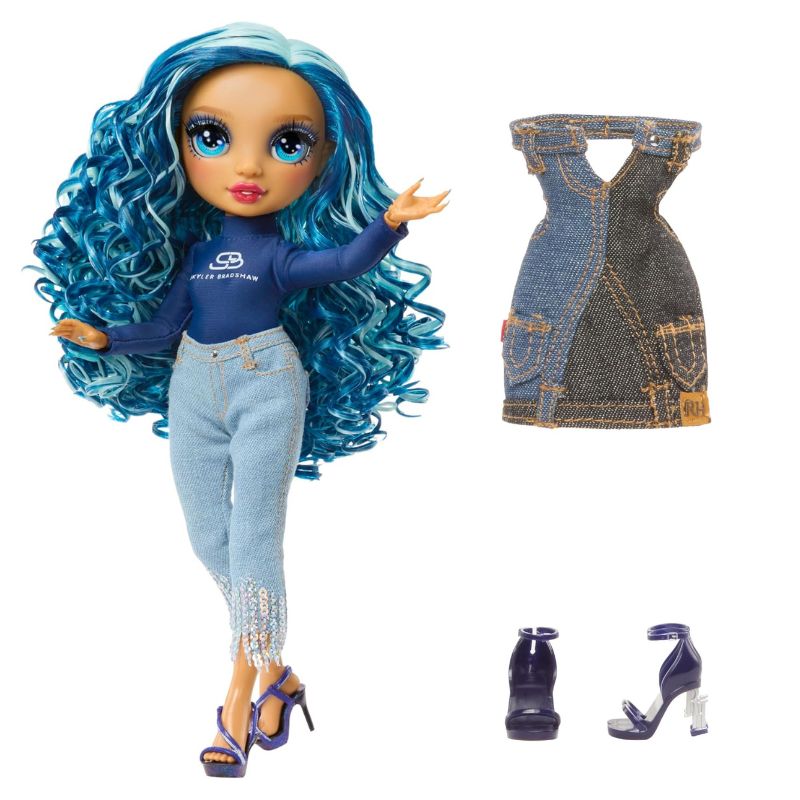 Lalka Modowa Dla Dzieci Rainbow High Style Icons Violet Willow Akcesoria 4+