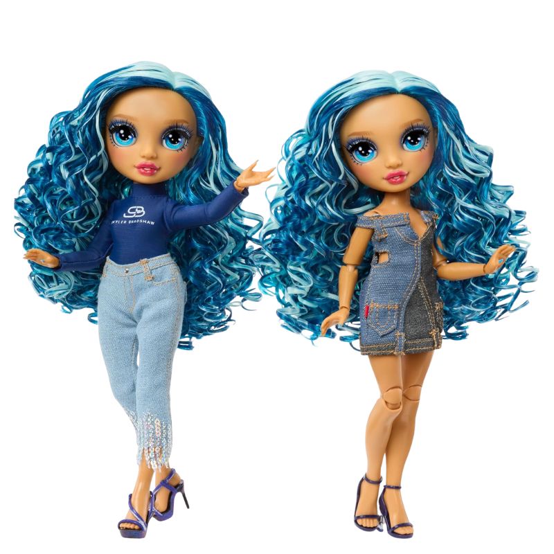 Lalka Modowa Dla Dzieci Rainbow High Style Icons Violet Willow Akcesoria 4+