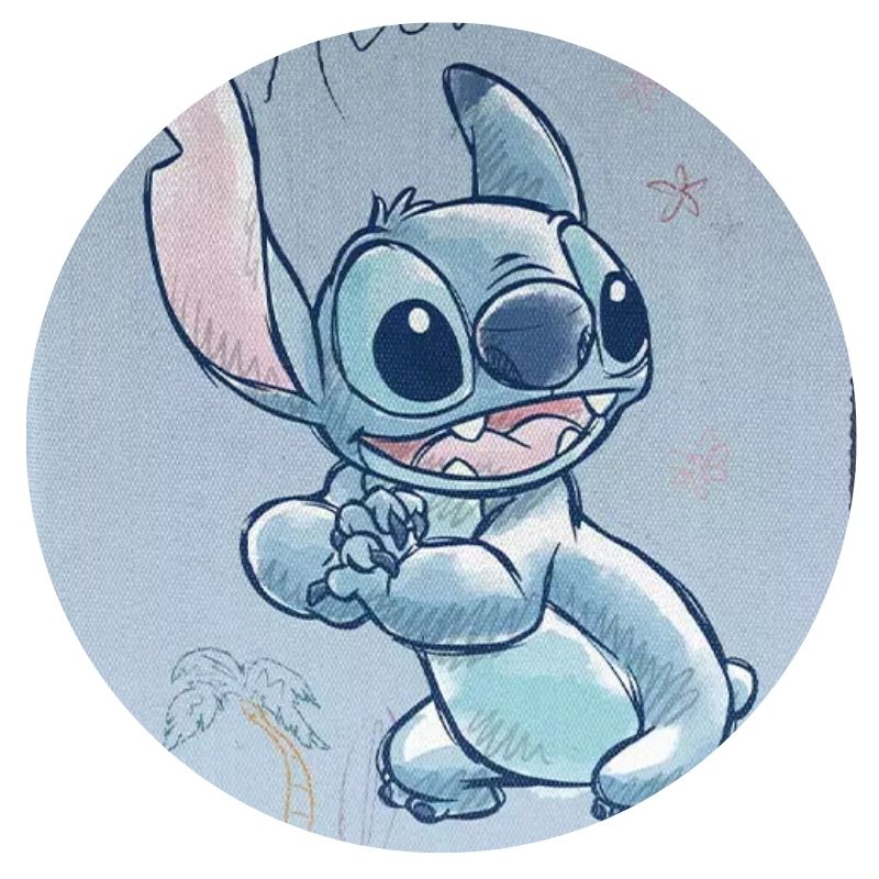 Paso Piórnik Bez Wyposażenia Szkolny Do Szkoły Stitch Aloha Niebieski