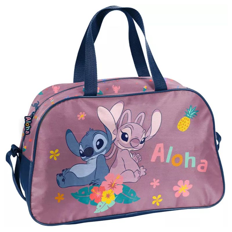Paso Torba Sportowa Treningowa Podróżna Na WF Podróż Pojemna Dla Dzieci Stitch Aloha