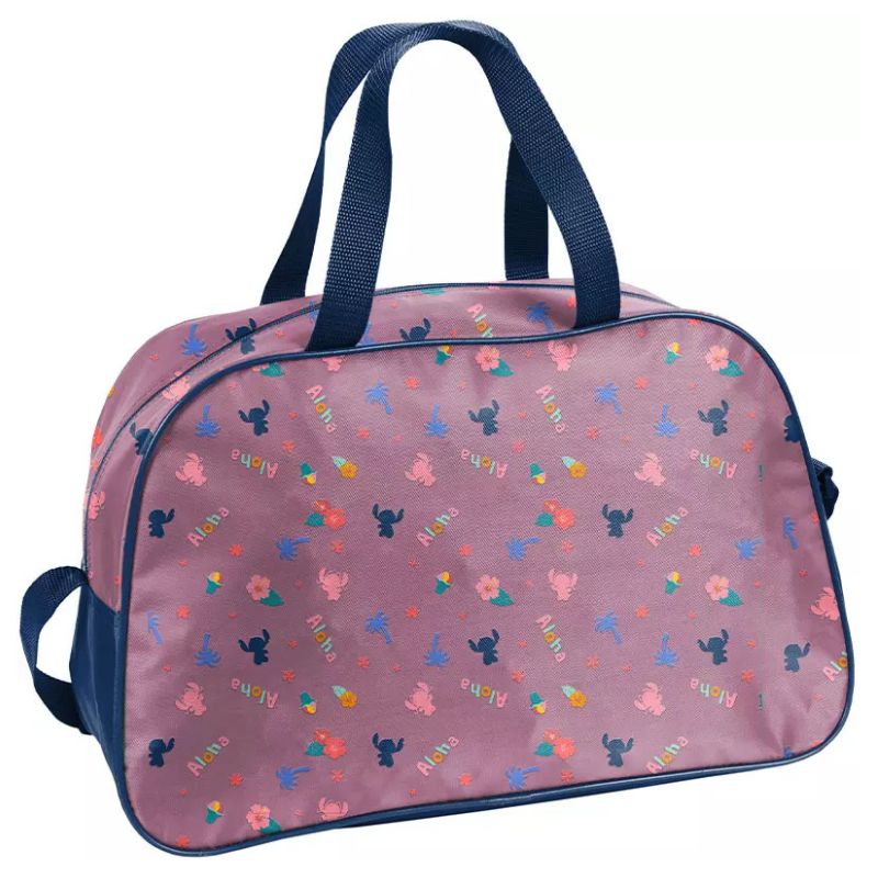 Paso Torba Sportowa Treningowa Podróżna Na WF Podróż Pojemna Dla Dzieci Stitch Aloha