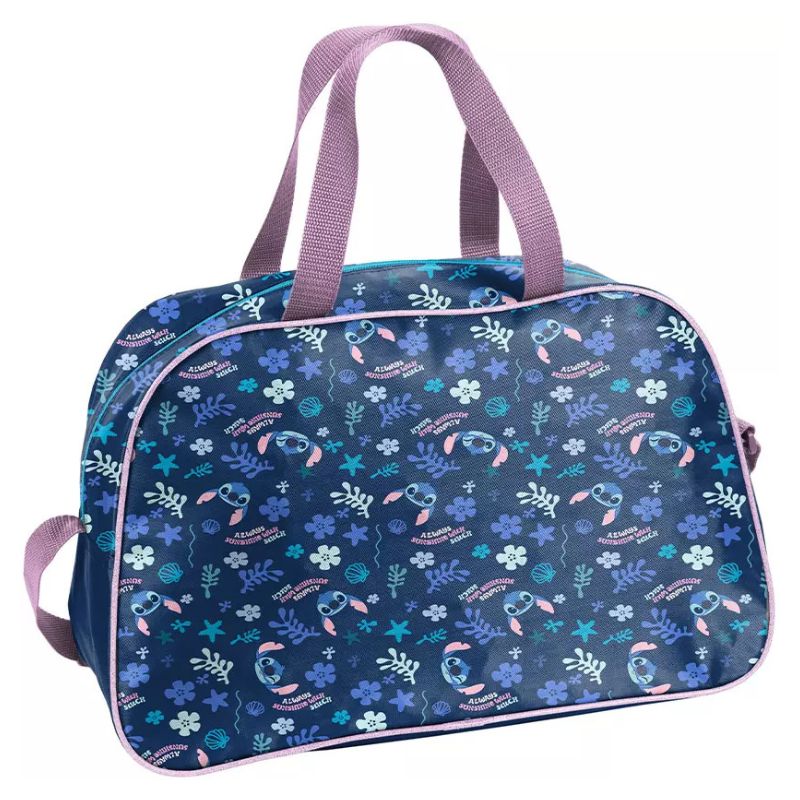 Paso Torba Sportowa Treningowa Podróżna Na WF Podróż Pojemna Dla Dzieci Stitch Coastal Cool