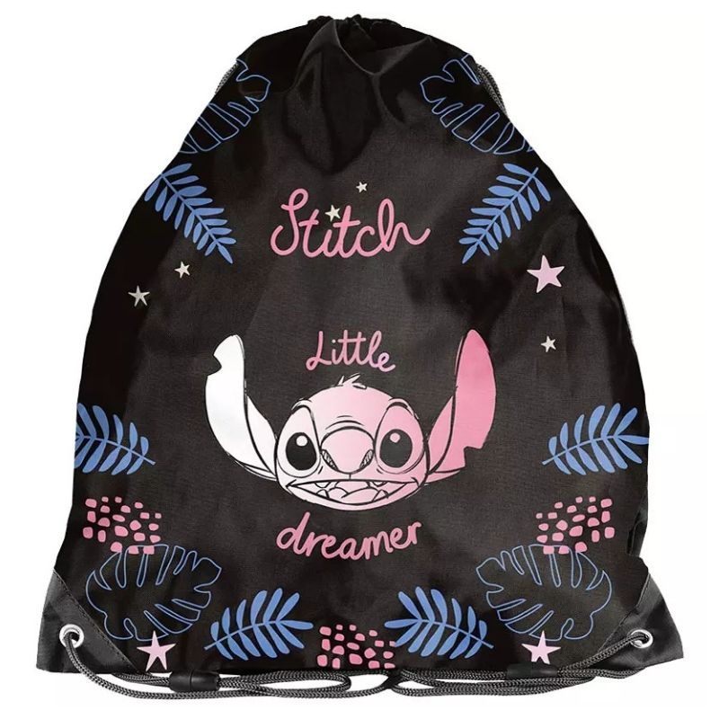 Paso Worek Sportowy Na Obuwie WF Basen Plecak Podróżny Kompaktowy Szkolny Stitch Little Dreamer