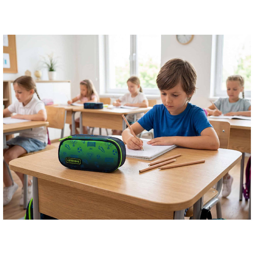 Astrabag Piórnik Jednokomorowy Saszetka Etui Na Przybory Szkolne