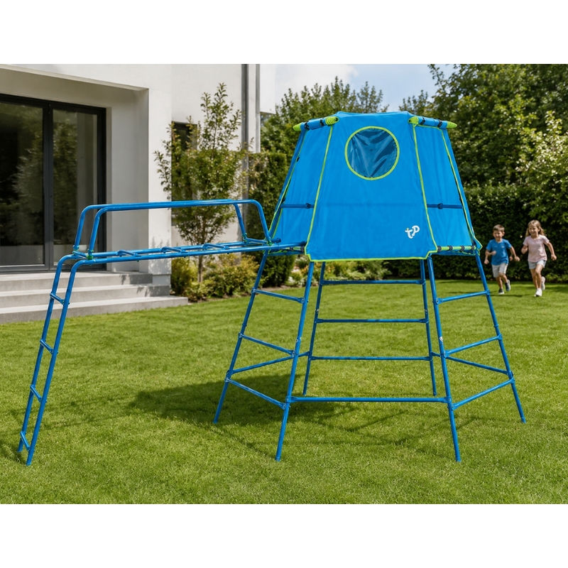 Plac Zabaw Domek Z Drabinką Wspinaczkową Dla Dzieci Domek Ogrodowy Do Wspinaczki Drabinka Wspinaczkowa Tp Toys