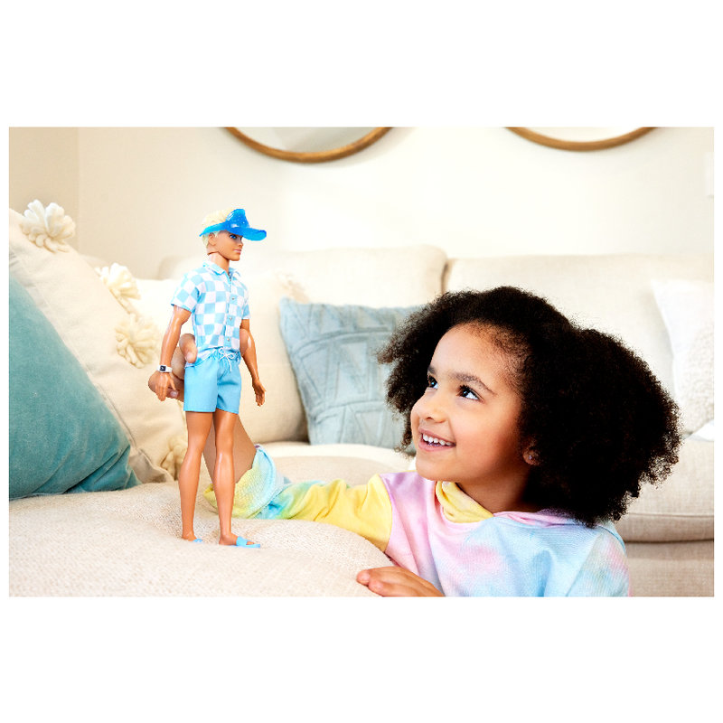 Barbie Kariera You Can Anything Lalka Ken Modowa Plażowa Wakacyjna Made To Move Na Plaży Ruchome Stawy Plażowicz Urlop 3+
