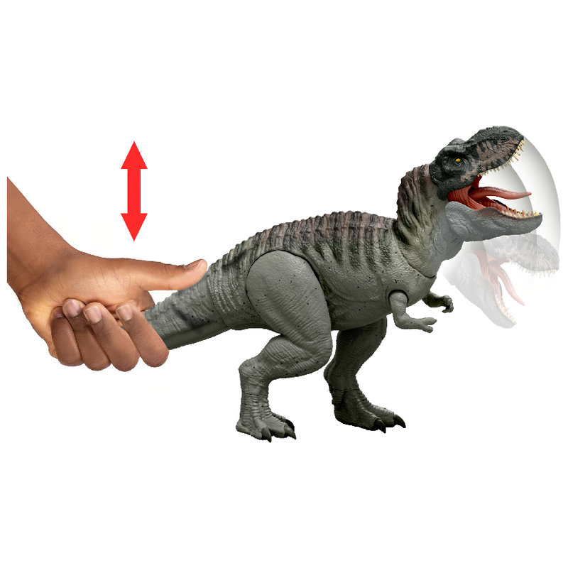 Jurassic World Odrodzenie Interaktywny Dinozaur Figurka Interaktywna T-Rex Tyranozaur Dźwięk Ruchy 4+ 