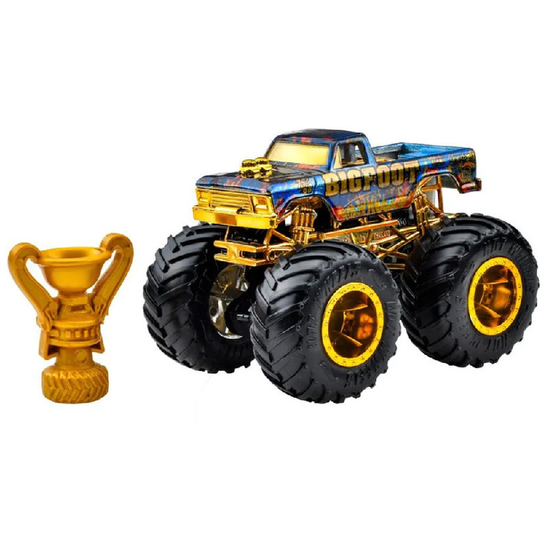 Hot Wheels Monster Trucks Trophy Champions Pojazd Samochodzik Autko Ciężarówka