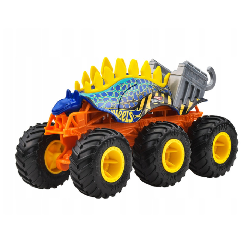Hot Wheels Monster Trucks 6-Kołowa Ciężarówka Pojazd Autko Motosaurus