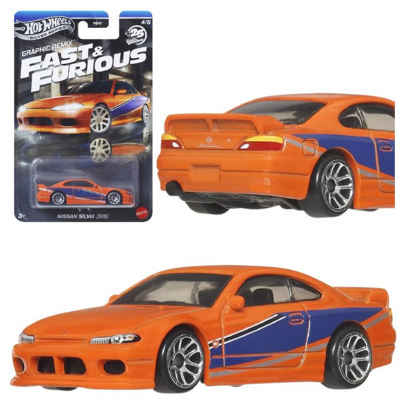 Hot Wheels Szybcy I Wściekli Fast & Furious Graphic Remix Autko Samochodzik