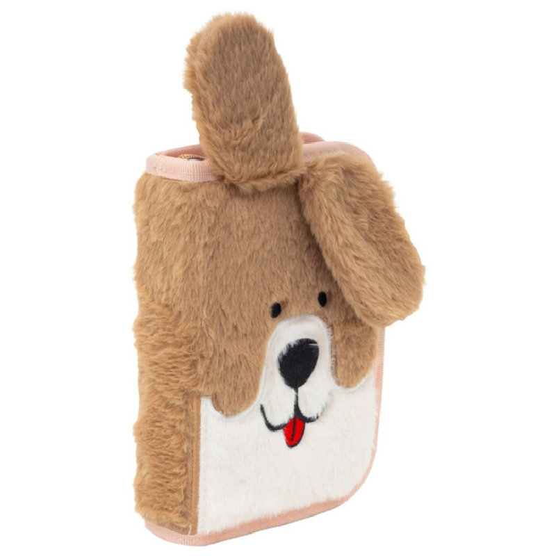 Piórnik Szkolny Pluszowy Jednokomorowy Do Szkoły Bez Wyposażenia Fluffy Puppy