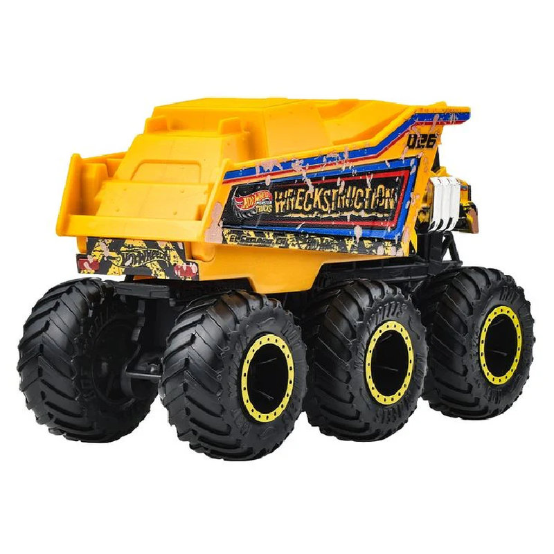 Hot Wheels Monster Trucks Big Ribs 6-Kołowa Ciężarówka Pojazd Autko