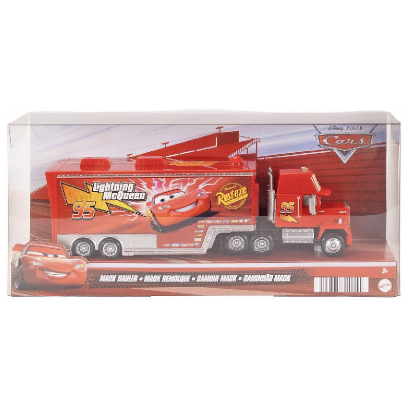 Ciężarówka Maniek Transporter Autko Pojazd Auta Cars Myjnia Garaż Serwis Mattel 3+