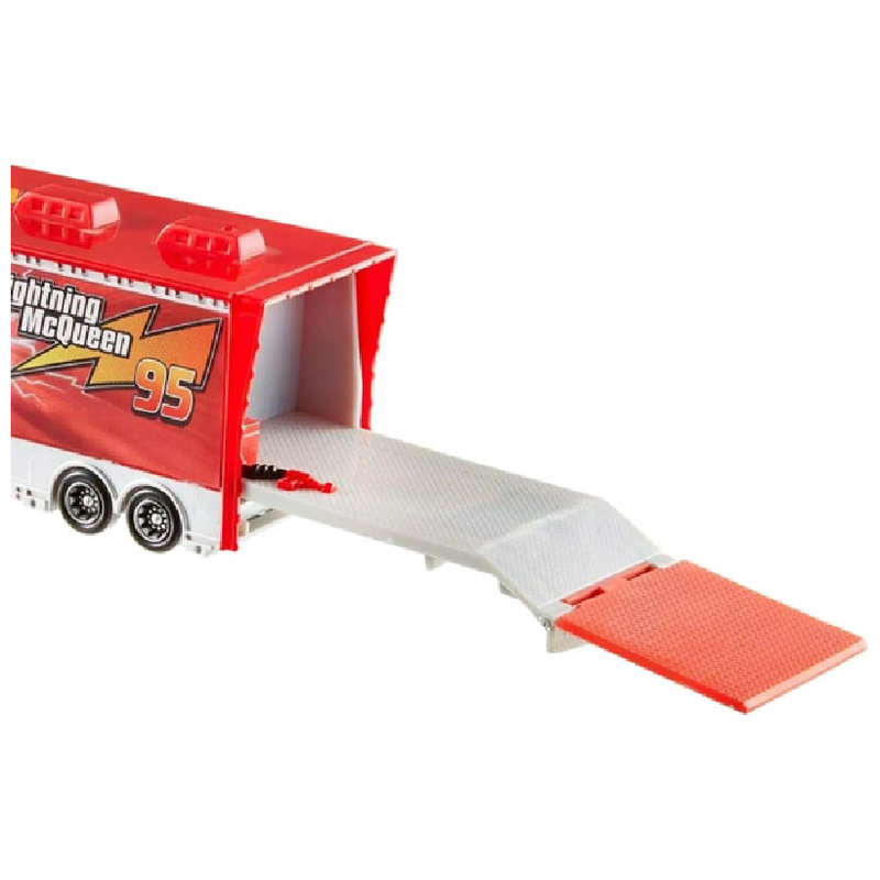 Ciężarówka Maniek Transporter Autko Pojazd Auta Cars Myjnia Garaż Serwis Mattel 3+