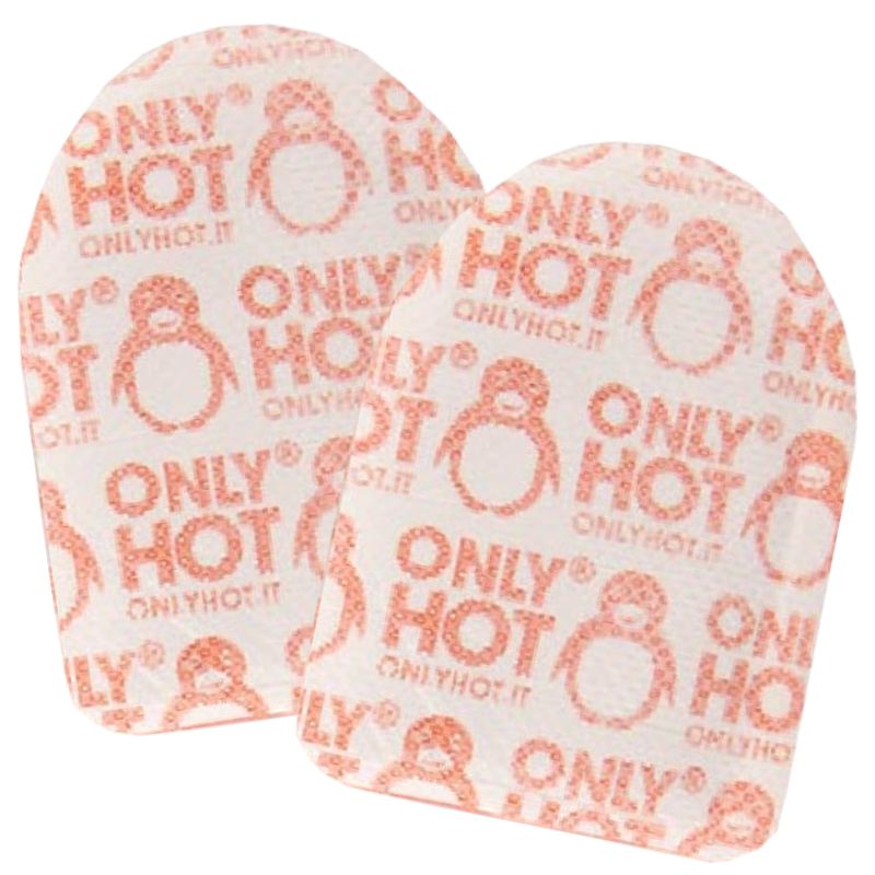 Only Hot Toe Warmer Ogrzewacze Do Palców U Stóp Turystyczne Grzejki Ogrzewacz Komplet 2 sztuki Do Plecaka Ewakuacyjnego Do 9h