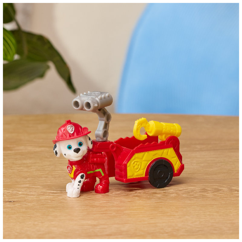 Psi Patrol I Dinozaury Dino Film Figurka Z Przyczepą + Akcesoria Marshall