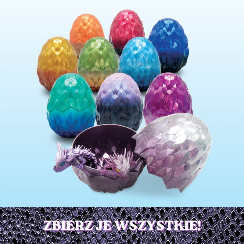 Crystalynx Dragons Kolekcjonerskie Jajo Dinozaura Figurka Dinozaura Dinozaur Model Kolekcjonerski Ruchoma Figurka Segmentowa