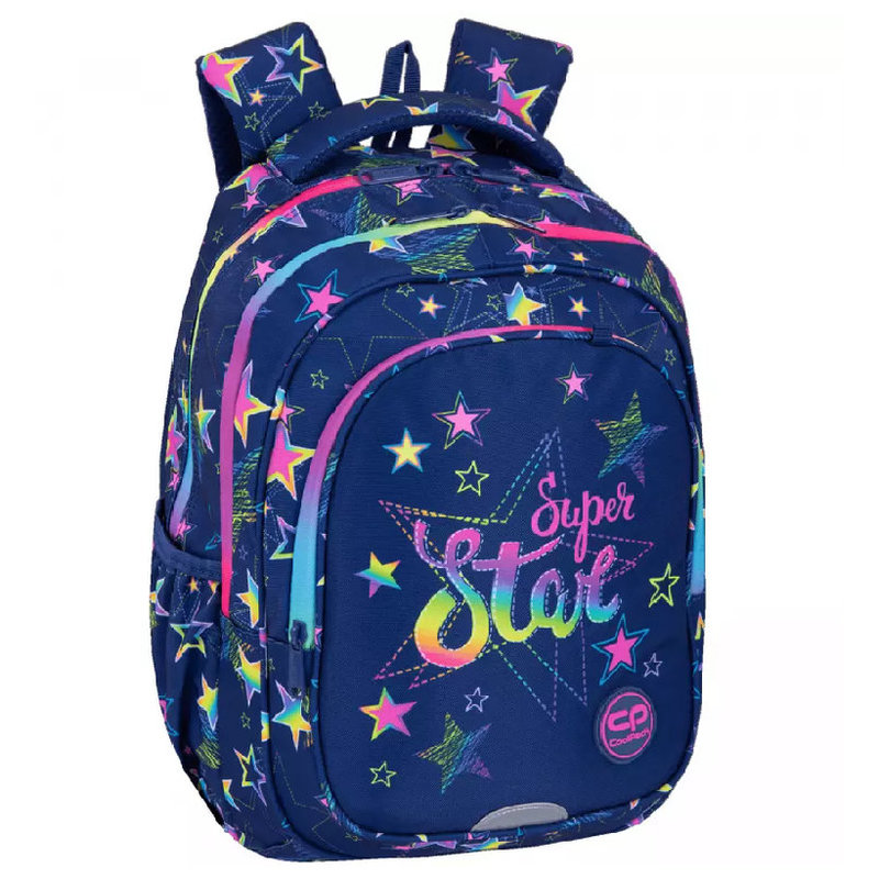 Plecak Coolpack Fast Szkolny Młodzieżowy Dla Dziewczynki Do Szkoły Pojemny Stars