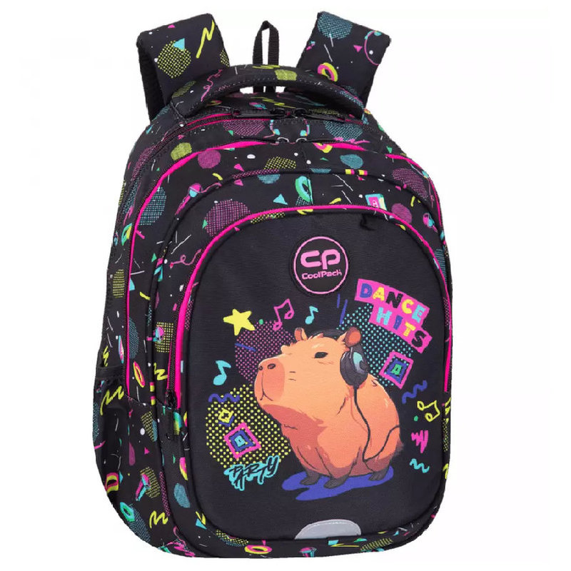Plecak Coolpack Fast Szkolny Młodzieżowy Dla Dziecka Do Szkoły Pojemny Capybara Music