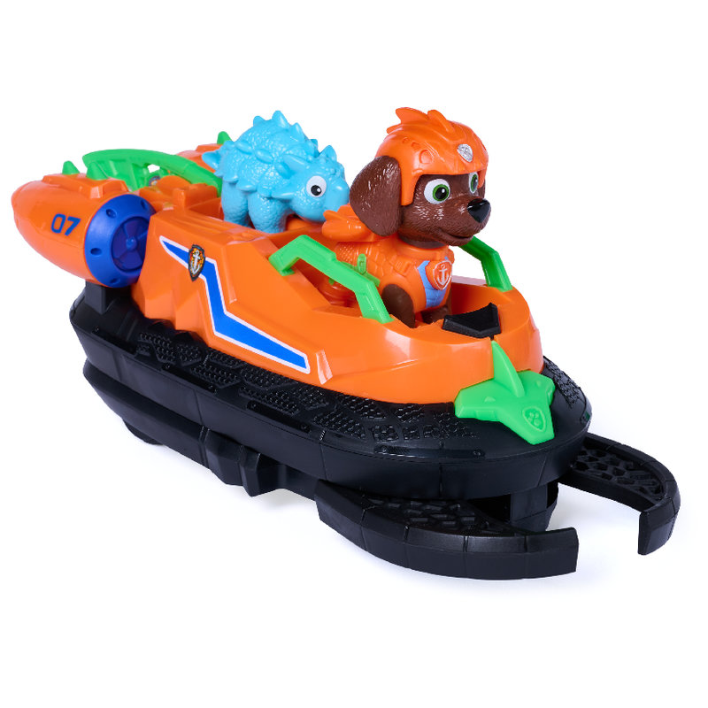  Psi Patrol i Dinozaury Dino Film Pojazd Krążownik Transporter Figurka + Dinozaur