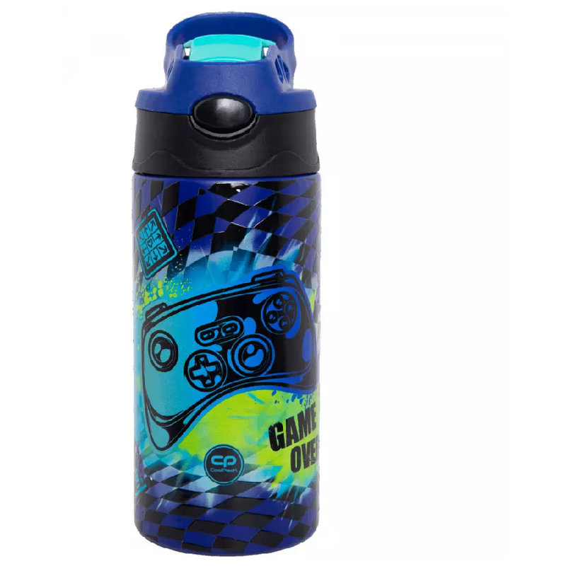 Butelka Termiczna Ze Stali Nierdzewnej Coolpack Gamer Chess 350 ML Do Szkoły Dla Dzieci