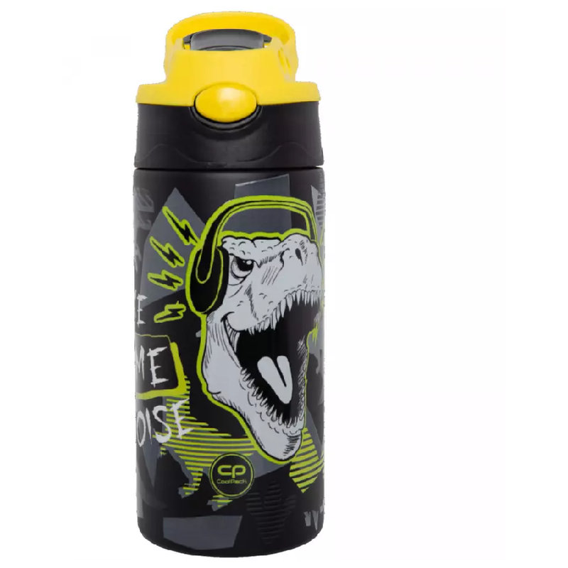 Butelka Termiczna Ze Stali Nierdzewnej Coolpack Dinopark 350 ML Do Szkoły Dla Dzieci