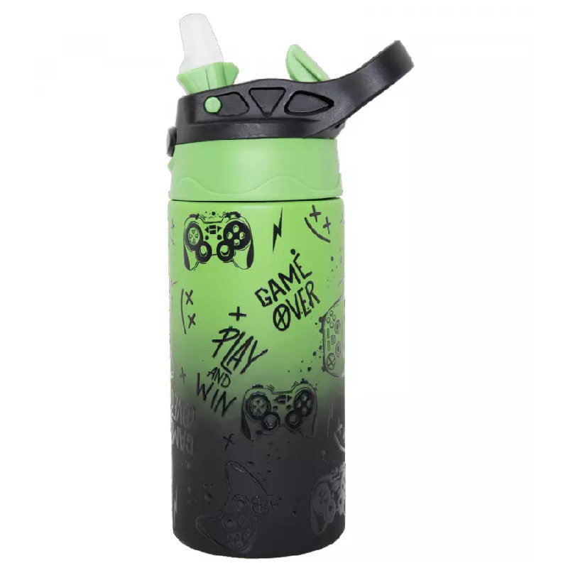 Butelka Termiczna Ze Stali Nierdzewnej Coolpack Game Over Gradient 350 ML Do Szkoły Dla Dzieci